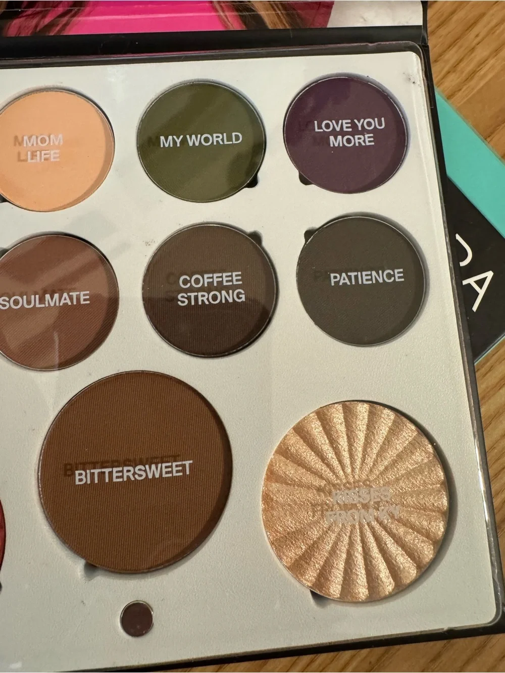 OFRA Eyeshadow Palette — Pink, Brown & Gold Shades mini mix unconditional nwt